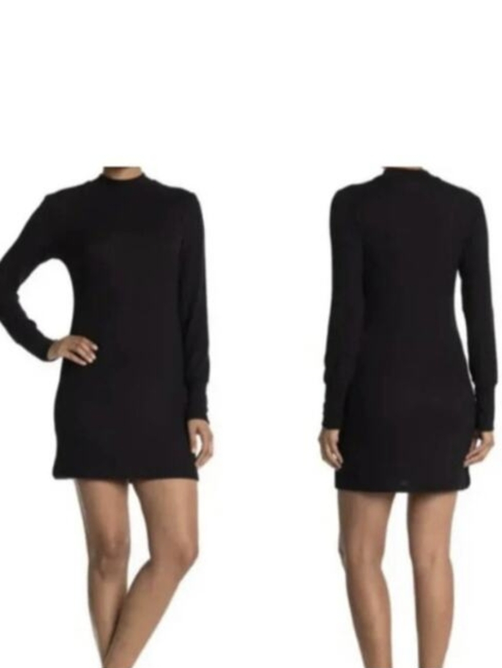 NWOT Abound long sleeve dress. Small/Black